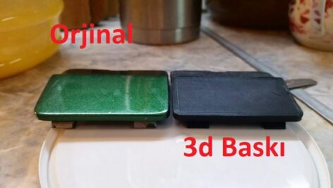 BMW e36 Arka Tampon Kapağı ABS Baskı 01472