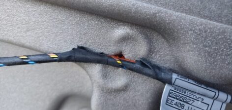 BMW e61 İçin Kapı Kabloları Tutma Klipsleri ABS Baskı 10 Adet 01482 - Görsel 3