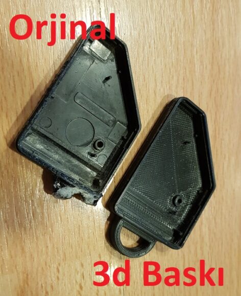 BMW E30 Uzaktan Kumanda Kapağı ABS Baskı 01492 - Görsel 2