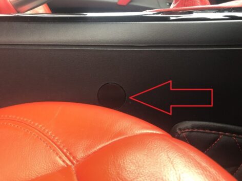 BMW Z4 için Orta Konsol Vida Kapağı ABS Baskı 4 Adet 01493