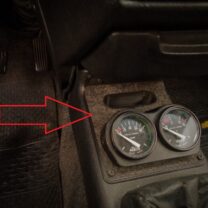 Chevrolet Corsa Gösterge Panel Braketi ABS Baskı 01524