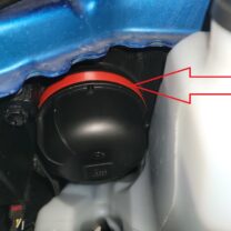 Chevy Colorado 2015 – 2022 Far Toz Kapağı Uzatma Braketi ABS Baskı 01528