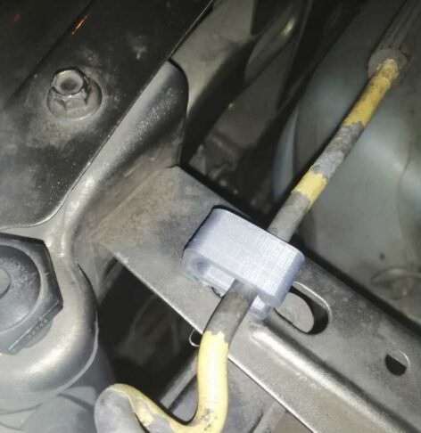 Jeep Kaput Demiri Tutma Klipsi ABS Baskı 01556 - Görsel 5