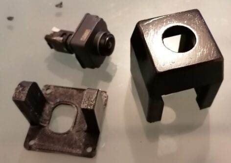 Citroen DS4 Ön Kamera Montaj Braketi ABS Baskı 01566