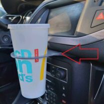 Citroen C5 Bardak Tutucu ABS Baskı 01576