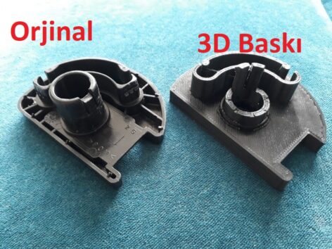 Peugeot ve Citroen Uyumlu Kolçak Braketi ABS Baskı 01585