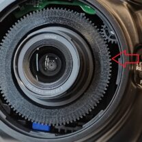 Nikon 24-50Z Yakınlaştırma Dişlisi PLA Baskı 01600
