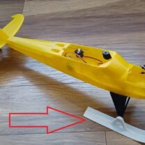 RC Uçak İçin Palet ABS Baskı 01602