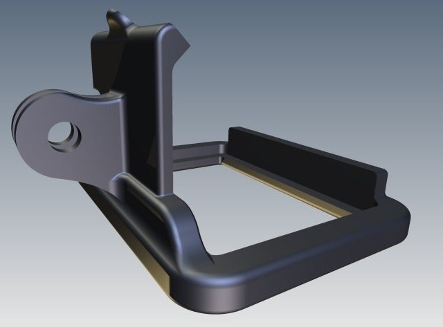 GoPro Hero Kamera Tutucu Klip Braketi ABS Baskı 01614 - Görsel 3