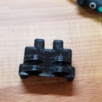 Axial Scx24 (Emax) İçin Servo Motor Yükseltme Braketi ABS Baskı 01626