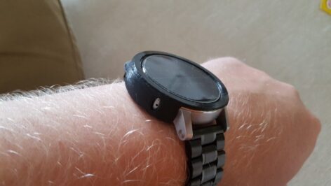 Moto 360 2 Nesil Koruma Braketi ABS Baskı 01634