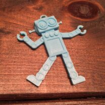 Robot Anahtarlık PLA Baskı 01643