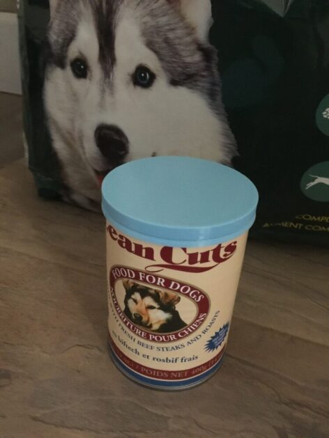 Köpek Maması Teneke Kutu Kapağı TPU Baskı 01646 - Görsel 3
