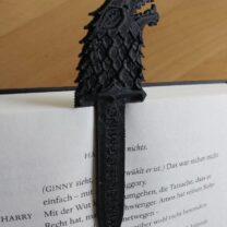 Direwolf Kılıcı Kitap Ayırıcı ABS Baskı 01664