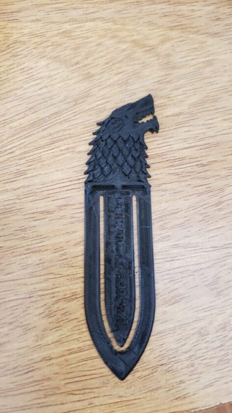 Direwolf Kılıcı Kitap Ayırıcı ABS Baskı 01664 - Görsel 6