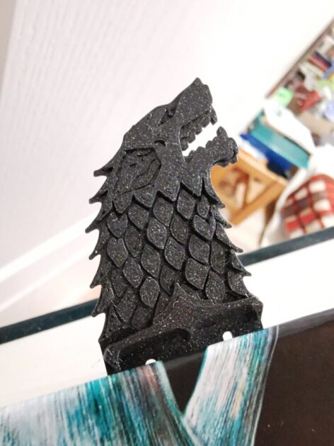 Direwolf Kılıcı Kitap Ayırıcı ABS Baskı 01664 - Görsel 5