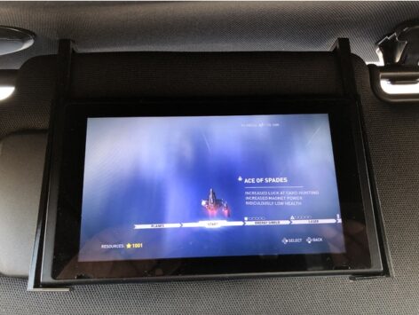 Nintendo Switch Araç Koltuk Tutma Braketi ABS Baskı 01645