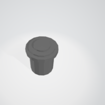 Lavabo Topuzu ABS Baskı 2 Adet 01638