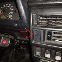 Lada 4×4 Far Anahtarı Kapağı 4 Adet ABS Baskı 00821