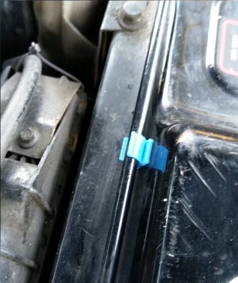 Nissan Pulsar Kaput Demiri Tutma Klipsi ABS Baskı 00823