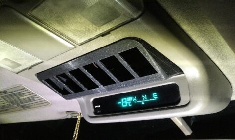 Nissan Patrol Y61 Tavan Anahtarı Braketi ABS Baskı 00828