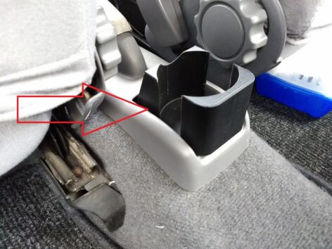 Nissan Micra Arka El Freni Arkası Bardaklık ABS Baskı 00839