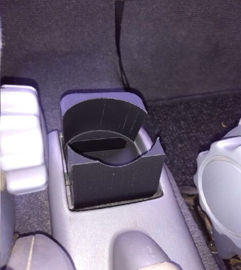 Nissan Micra Arka El Freni Arkası Bardaklık ABS Baskı 00839 - Görsel 2