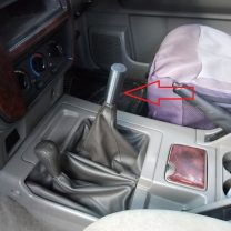 Nissan Patrol Özel Vites Topuzu ABS Baskı 00842