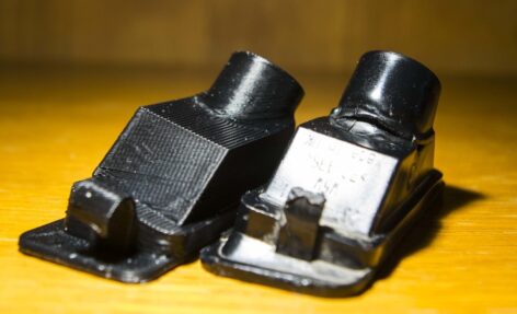 Nissan 370z Plaka Lamba Braketi ABS Baskı 00843 - Görsel 2