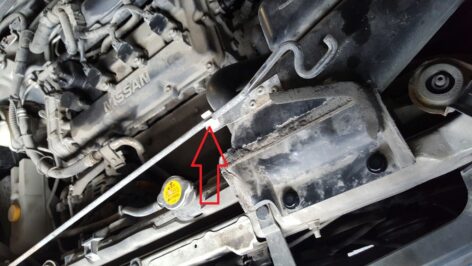 Nissan X-Trail Kaput Demiri Klipsi ABS Baskı 00848 - Görsel 4