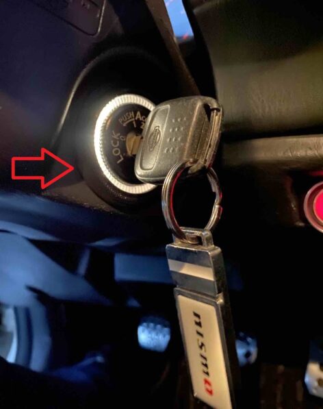 Nissan Skyline R34 Serisi Uyumlu Anahtar Kenar Braketi ABS Baskı 00862