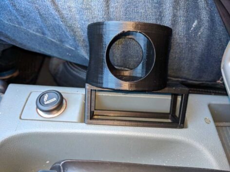 Audi A3 8P Bardak Tutucu ABS Baskı 00895