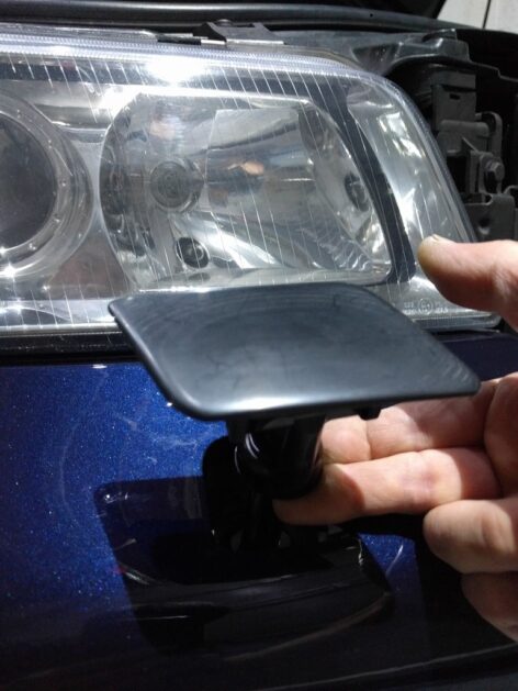 Audi S4 B5 Far Yıkama Kapağı Sağ ve Sol ABS Baskı 00899