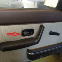 Audi Coupe GT 1984 Kapı Kolu Braketi ABS Baskı 00923