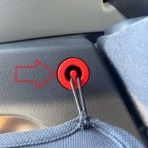Chevrolet Bolt Pandizot İp Tutma Braketi 2 Adet ABS Baskı 00948