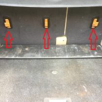 Koltuk Arkası Kancaları ABS Baskı Adet 00969