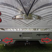Renegade Valencia Arka Işık Braketi 2 Adet ABS Baskı 00981