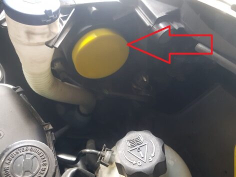 Citroen Berlingo 2 Ön Far Kapağı ABS Baskı 00987