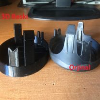 Citroen C2 Boş Sis Far Kapağı ABS Baskı 00990