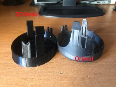 Citroen C2 Boş Sis Far Kapağı ABS Baskı 00990