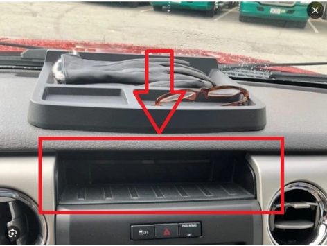 12. Nesil F 150 Center Dash Tepsi Şablonu