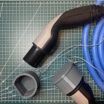 Tip 2 Mennekes EV Şarj Konektörleri için Kapak