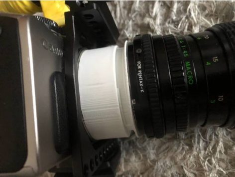 Canon eos m ef m – pentax k