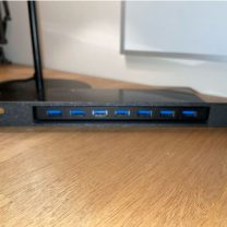 10 inç sunucu rafı TP bağlantısı usb hub tutucu braket