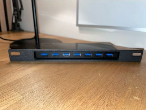 10 inç sunucu rafı TP bağlantısı usb hub tutucu braket