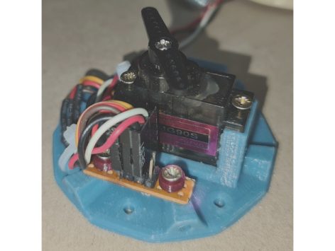 ESP32 KAM PAN TILT ANTEN E Plastik Parça - Görsel 2