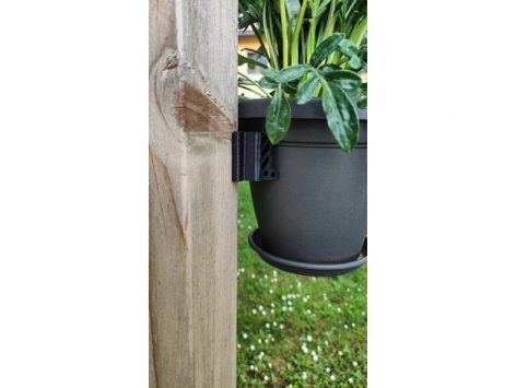 14 cm pot tutucu köşe direği montajı