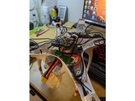 DJI Phantom 1 FC ESC VTX RX Montaj Adaptörü - Görsel 2