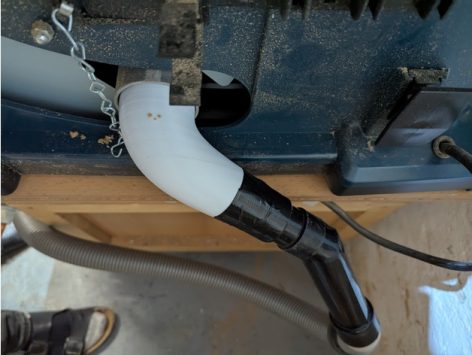 GTS 10 XC 70 Toz Toplama Dirsek Vakum Adaptörü