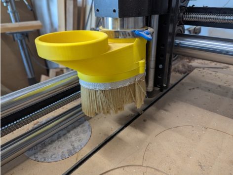 Cnc toz fırça braketi